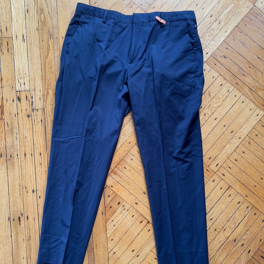 Bonobos Wool Pants Atheltic Fit - Navy - 36